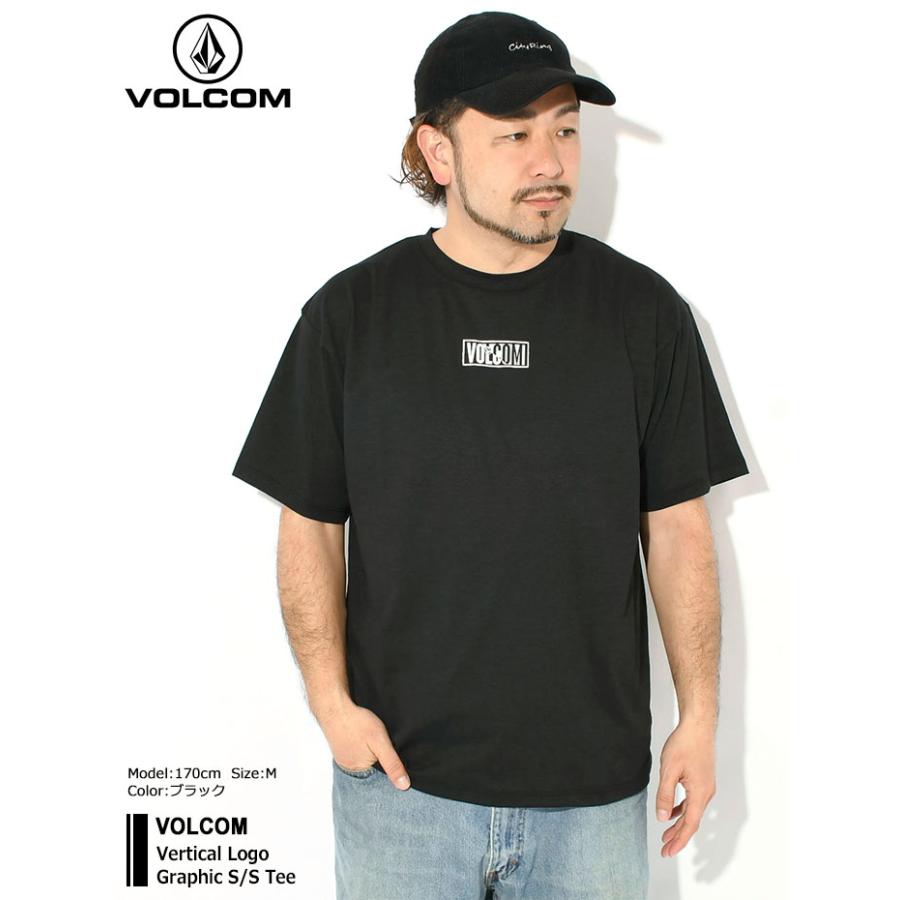 VOLCOM（ボルコム） Tシャツ 半袖 メンズ バーティカル ロゴ
