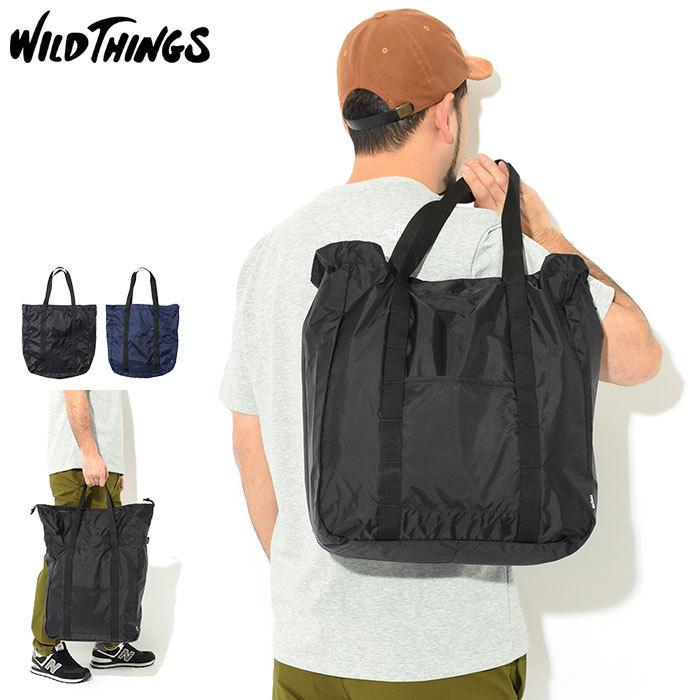 WILD THINGS ワイルドシングス トートバッグ パッカブル 2