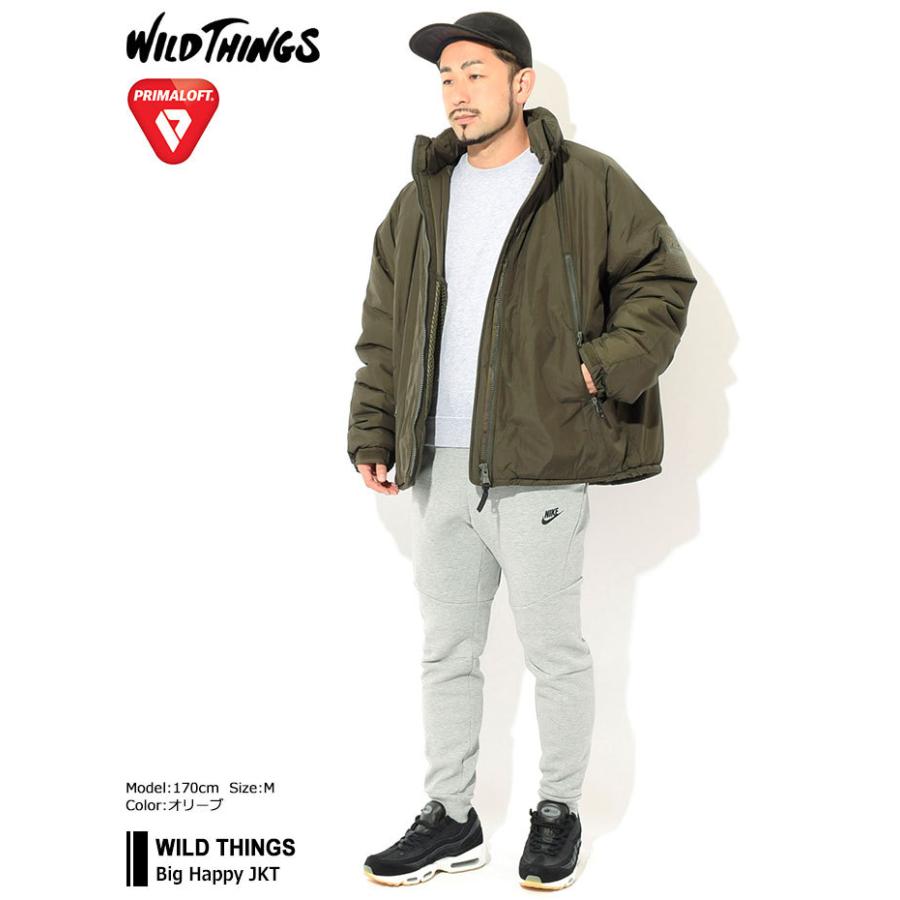 ワイルドシングス ジャケット WILD THINGS メンズ ビッグ ハッピー ( Big Happy JKT ビッグシルエット オーバーサイズ 中綿  WT21207SN )