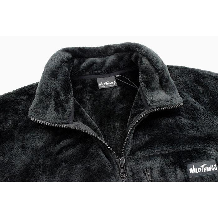WILD THINGS ワイルドシングス ジャケット メンズ シャギー フリース