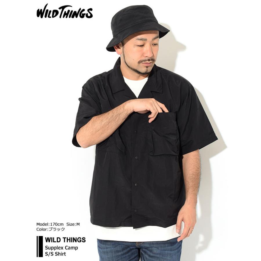 WILD THINGS ワイルドシングス　シャツ　サプレックス WILD THINGS ワイルドシングス シャツ 半袖 メンズ サプレックス