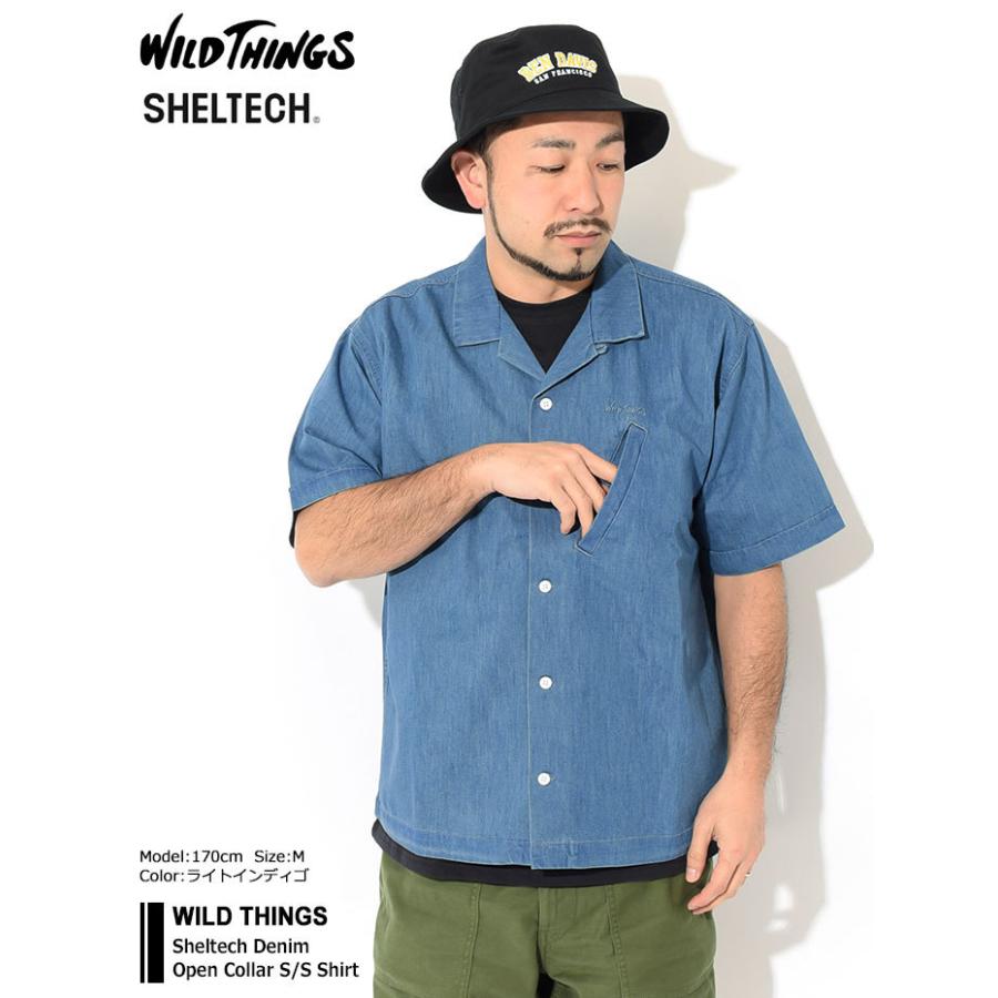 WILD THINGS（ワイルドシングス） シャツ 半袖 メンズ シェルテック