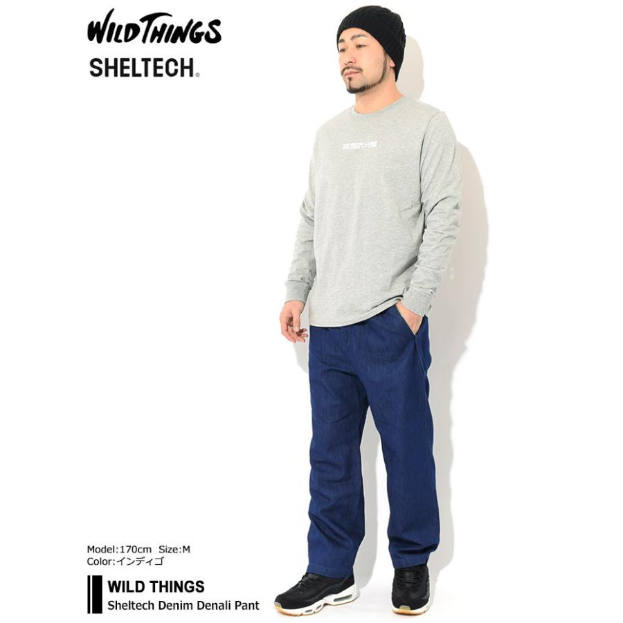 ワイルドシングス パンツ WILD THINGS メンズ シェルテック デニム