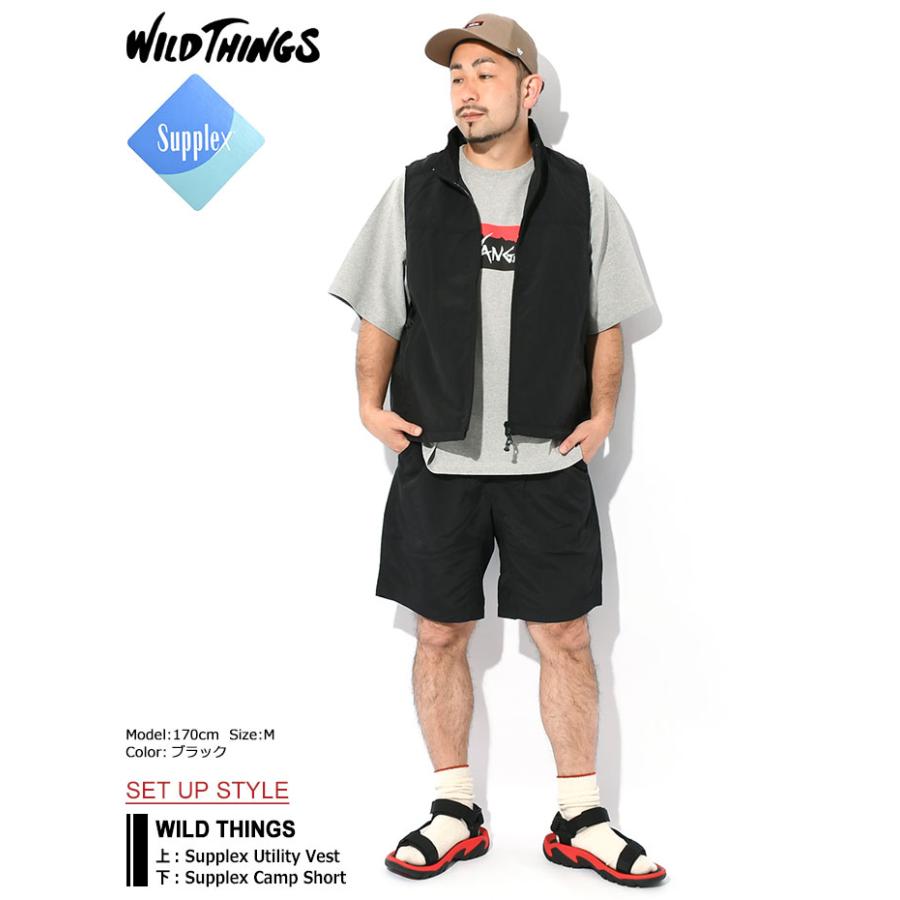 WILD THINGS（ワイルドシングス） ハーフパンツ メンズ サプレックス
