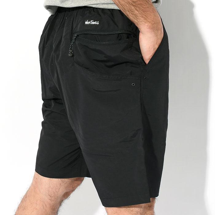 ワイルドシングス/supplexハーフパンツ/黒/メンズＬ/水陸両用/新品未使用 WILD THINGS ワイルドシングス ハーフパンツ メンズ サ