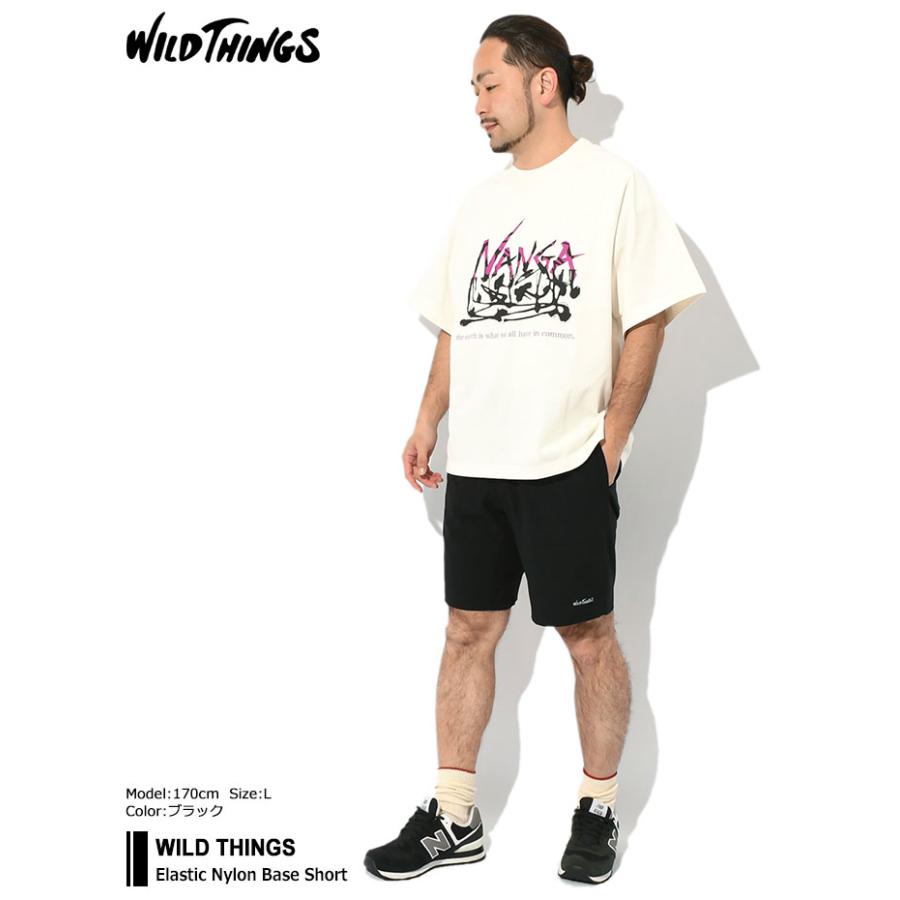 WILD THINGS（ワイルドシングス） ハーフパンツ メンズ エラスティック