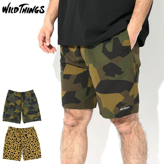 WILD THINGS（ワイルドシングス） ハーフパンツ メンズ エラスティック