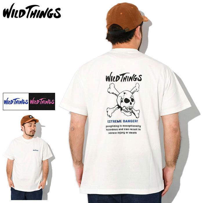 WILD THINGS ワイルドシングス Tシャツ 半袖 メンズ デンジャー WILD THINGS ワイルドシングス Tシャツ 半袖 メンズ デンジャー