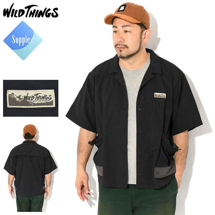 WILD THINGS（ワイルドシングス） シャツ 半袖 メンズ サプレックス