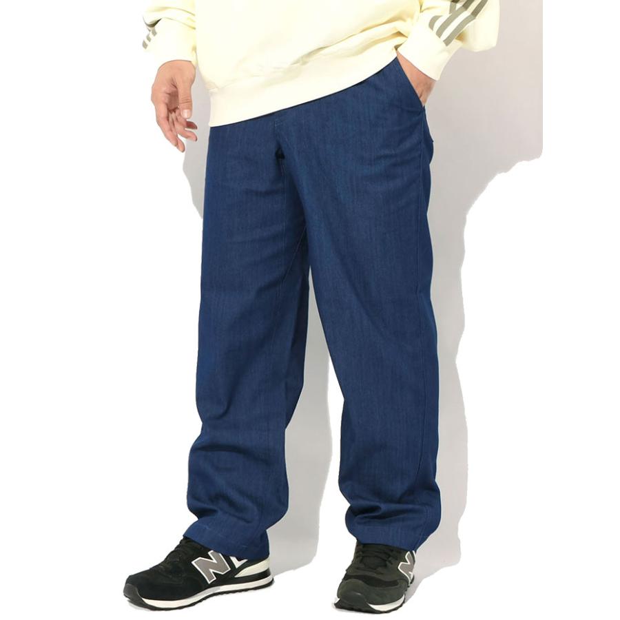 BLUE TRICK 新品未使用　ダークデニム ワイドパンツ WILD THINGS（ワイルドシングス） パンツ メンズ ナノテックス デニム