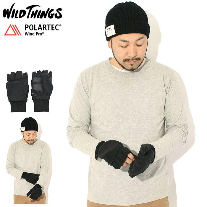 WILD THINGS（ワイルドシングス） 手袋 ポーラテック デタッチャブル