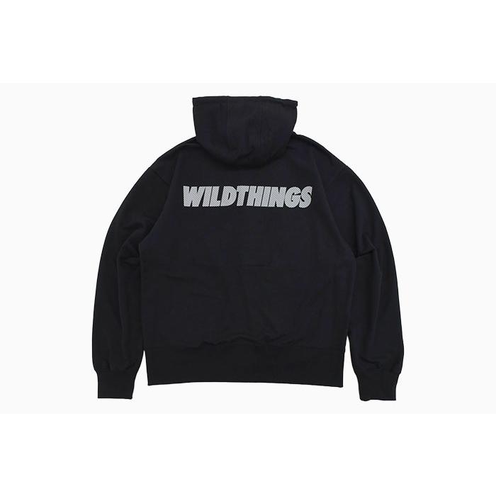 ワイルドシングス ヘビーウェイト プルオーバー スウェット パーカー メンズXL WILD THINGS（ワイルドシングス） ハーフジップ スウェットパーカー 裏