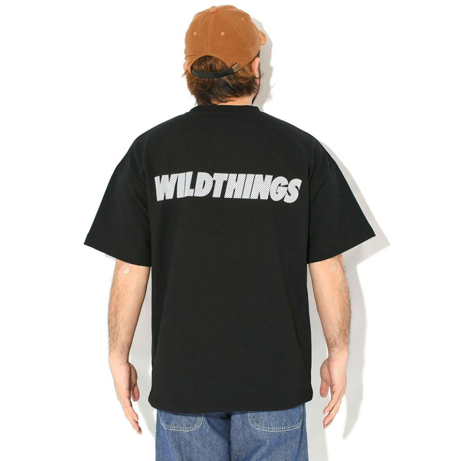 WILD TEE 長袖カットソー ストライプ柄 ユニセックスMサイズ WILD