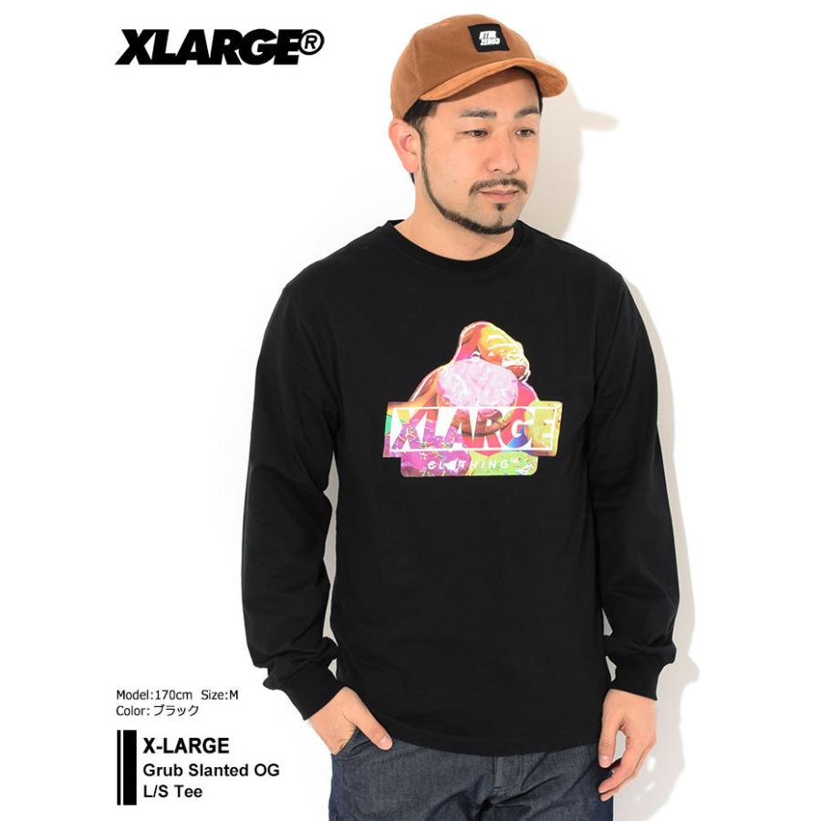 XLARGE（エクストラ ラージ） Tシャツ 長袖 X-LARGE メンズ グラブ 