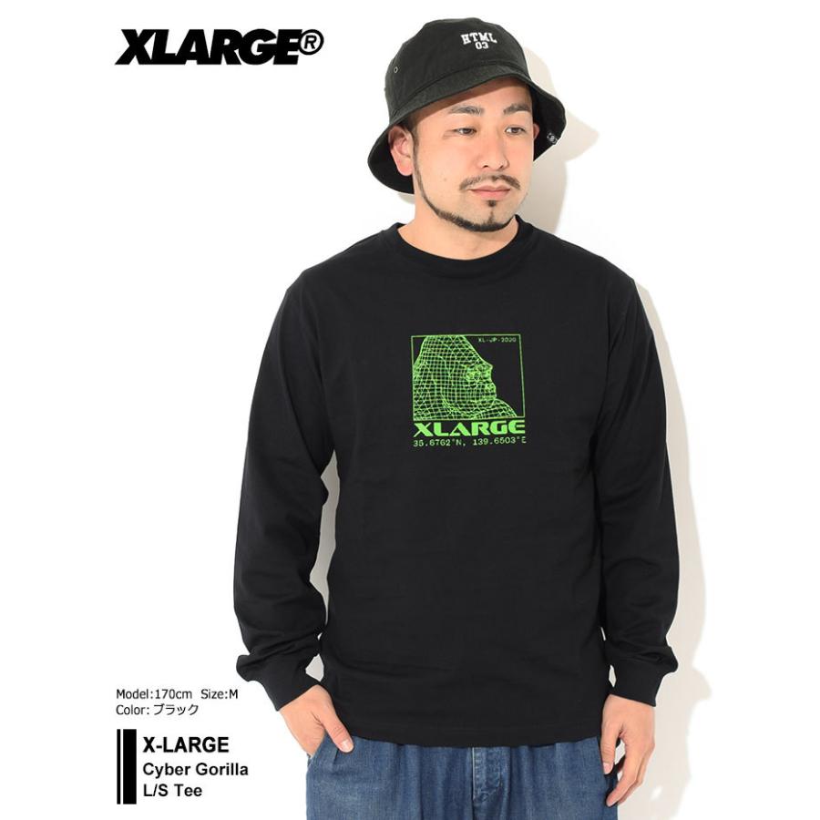 XLARGE エクストララージ Tシャツ 長袖 X-LARGE メンズ サイバー XLARGE エクストララージ Tシャツ 長袖 X-LARGE メンズ サイバー