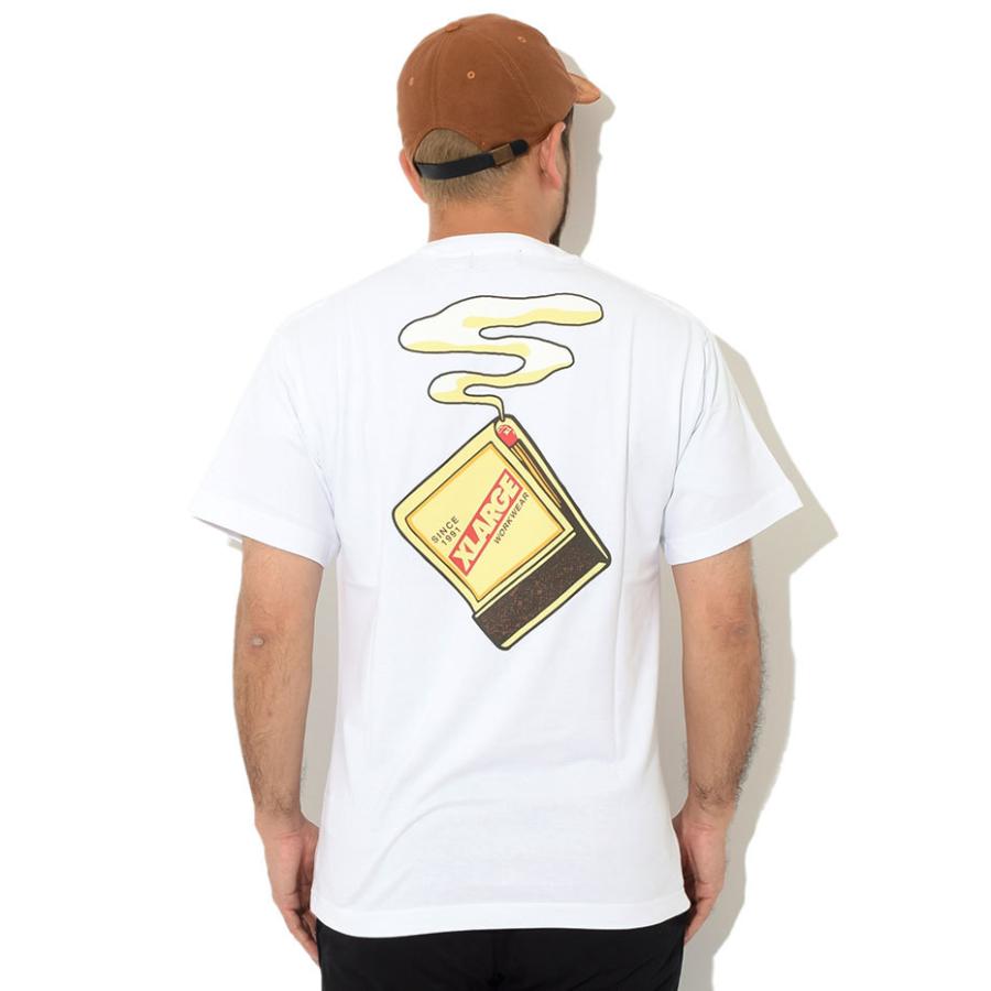 X-LARGE / Tシャツ/XL/ポリエステル/WHT/101242013013 XLARGE（エクストラ ラージ） Tシャツ 半袖 X-LARGE メンズ マッチズ