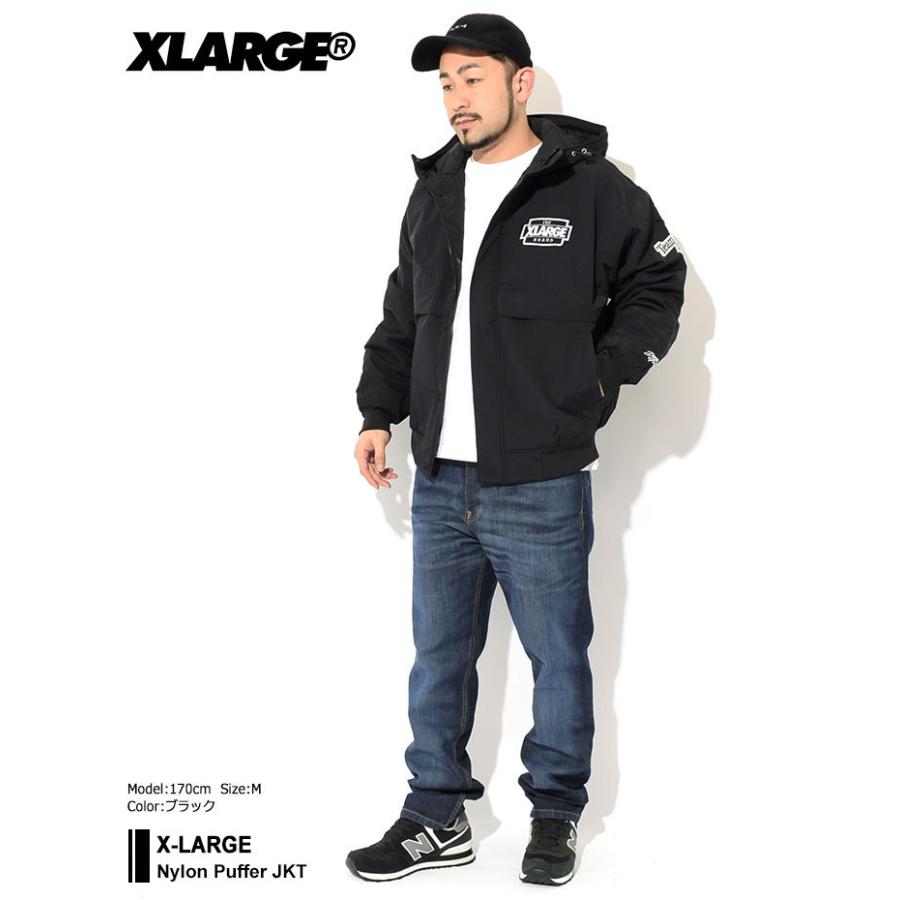 エクストララージ ジャケット X-LARGE メンズ ナイロン パファー (Nylon Puffer JKT ナイロンジャケット 中綿 JACKET  アウター 101213021005)