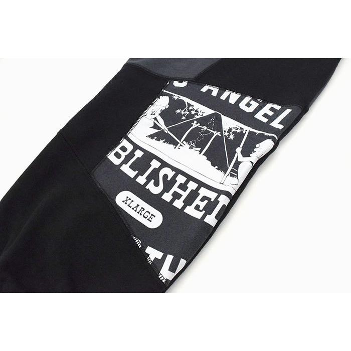 エクストララージ X-LARGE パンツ メンズ パッチワーク スウェットパンツ XLARGE エクストララージ パンツ X-LARGE メンズ パッチワーク