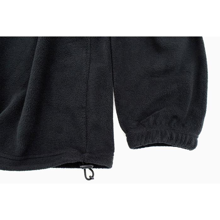 Libelice フリース・プルオーバー　ブラック&グレー XL Libelice フリース・プルオーバー ブラック&グレー XL STORES