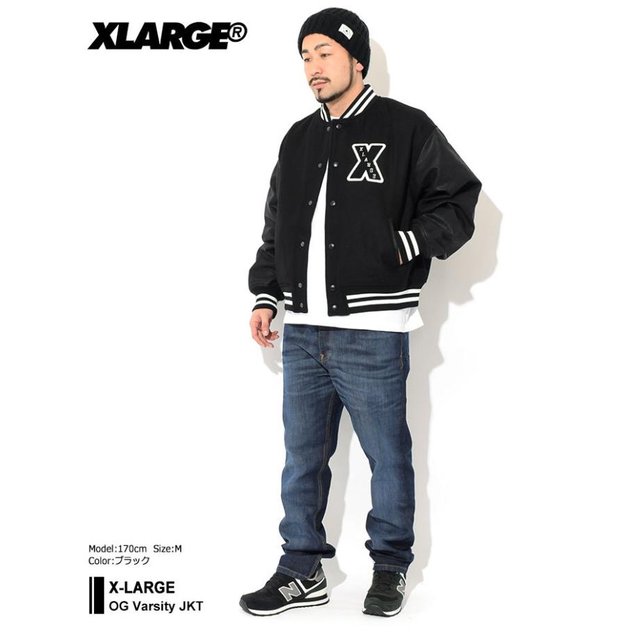 エクストララージ ジャケット X-LARGE メンズ OG バーシティー ( OG Varsity JKT スタジアムジャケット JACKET アウター 101214021004 )｜icefield｜03