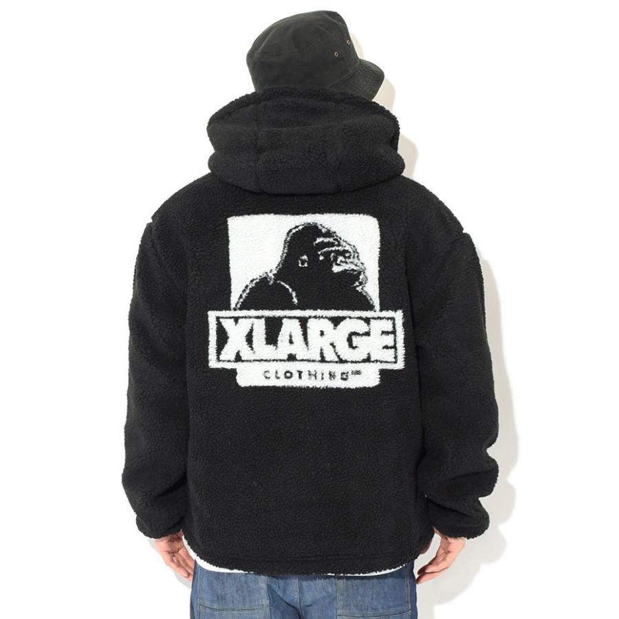 エクストララージ ジャケット X-LARGE メンズ ボア フリース ジップ アップ(Boa Fleece Zip Up JKT フリースジャケット JACKET 101214021012)｜icefield｜05