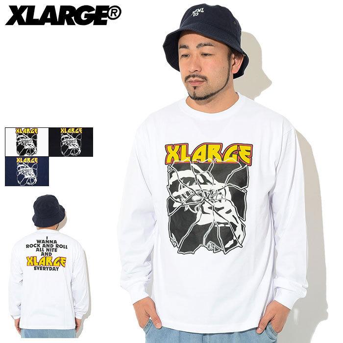 XLARGE AIR JAM ROCK AND ROLL Tシャツ XL XLARGE（エクストラ ラージ） ロンT Tシャツ 長袖 X-LARGE メンズ