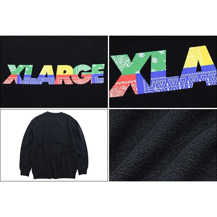XLARGE（エクストラ ラージ） トレーナー X-LARGE メンズ ペイズリー