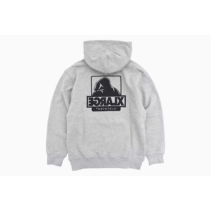 X-LARGEエクストララージ新品未使用パーカーバックプリントグレーサイズXL 中古・古着通販】X-LARGE (エクストララージ) ロゴパーカー グレー