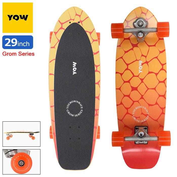 ヤウ スケボー スケートボード コンプリート YOW 29インチ Grom ヤウ スケボー スケートボード コンプリート YOW 29インチ Grom