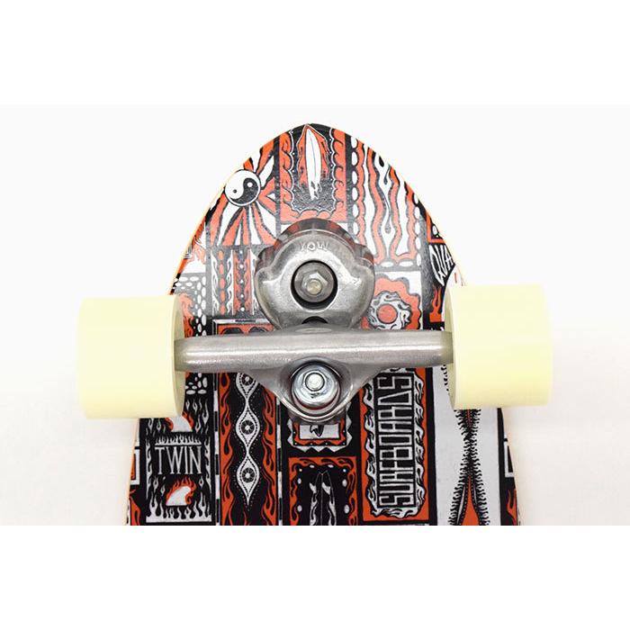 【新品未使用】 YOW ヤウ サーフスケート コンプリート PUKAS DARK ヤウ サーフスケート プーカス ダーク YOW SURF SKATE PUKAS