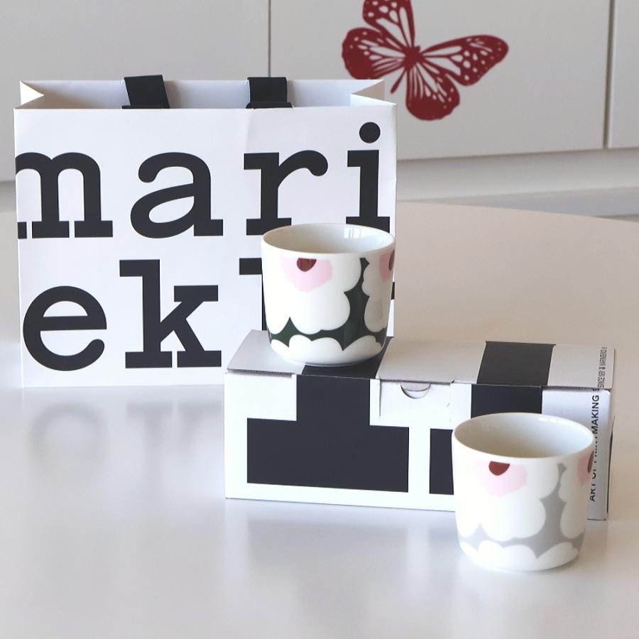 marimekko マリメッコ ラテマグ ウニッコ グリーン グレー