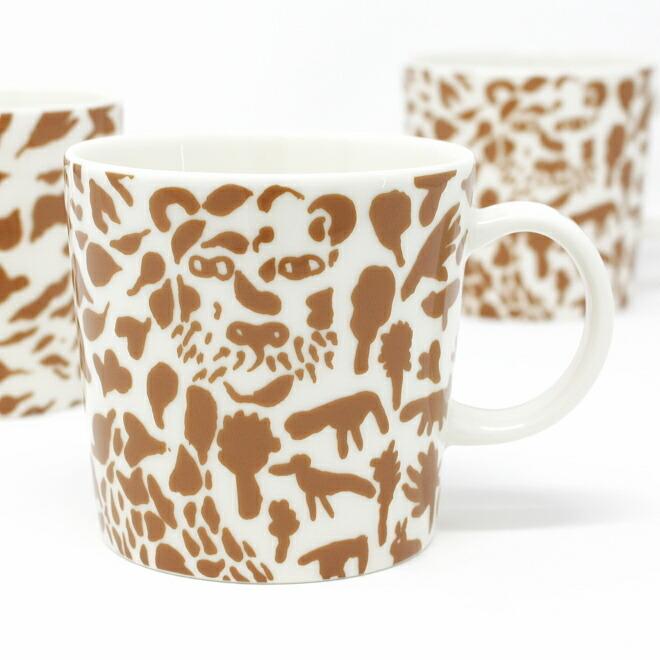 iittala イッタラ マグカップ 300ml Cheetah チーター ブラウン ittala 