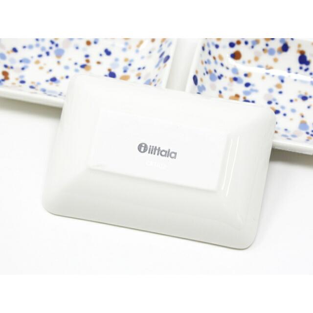 イッタラ A7 プレート 7x10cm Helle ヘレ ブルーブラウン ドット 角皿 ittala 北欧 正規品 | iittala | 02