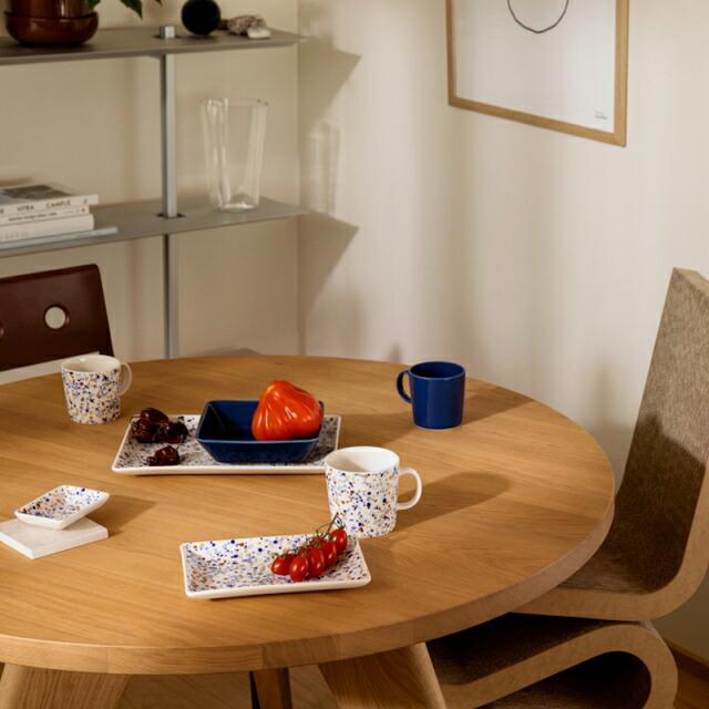 イッタラ A7 プレート 7x10cm Helle ヘレ ブルーブラウン ドット 角皿 ittala 北欧 正規品 | iittala | 06