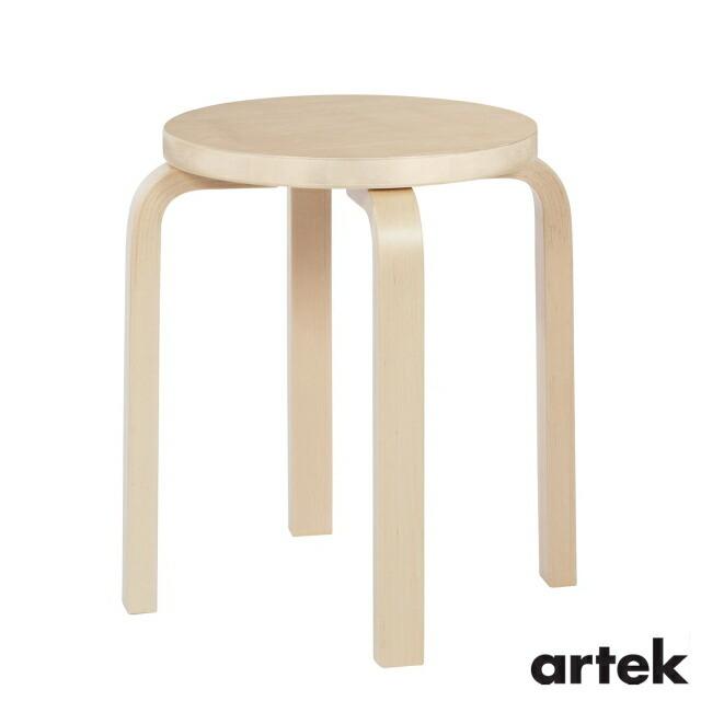 【正規品】artek スツール60 バーチ ナチュラル 4本脚 artek スツール E60 4本脚 バーチ ナチュラル 木目 Stool 家具