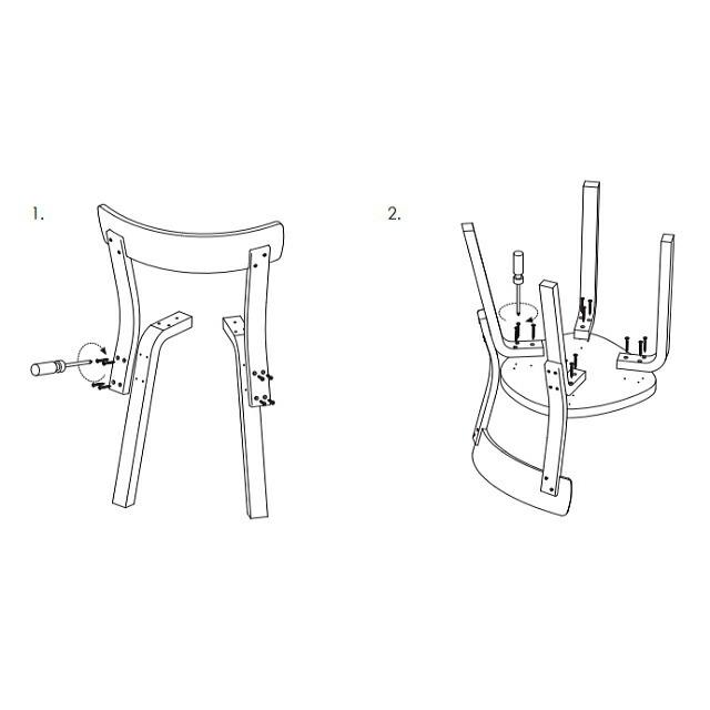 アルテック チェア69 椅子 ホワイト CHAIR69 家具 ARTEK 正規品 北欧｜icenter｜03