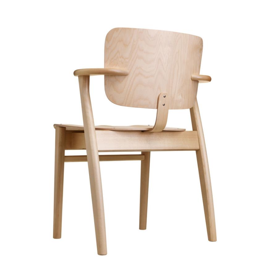 ダイニングチェア Artek Domus Chair / Oak ドムスチェア ナチュラル ラッカー -【アルテック公式】Artek
