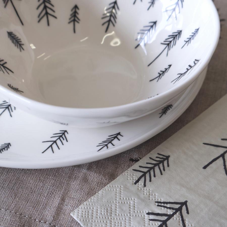 ファインリトルデイ TALL タル ボウル 直径14cm 中鉢 針葉樹 おしゃれ 手びねり成型 箱付き 陶芸作品 プレゼント 北欧 |  | 05
