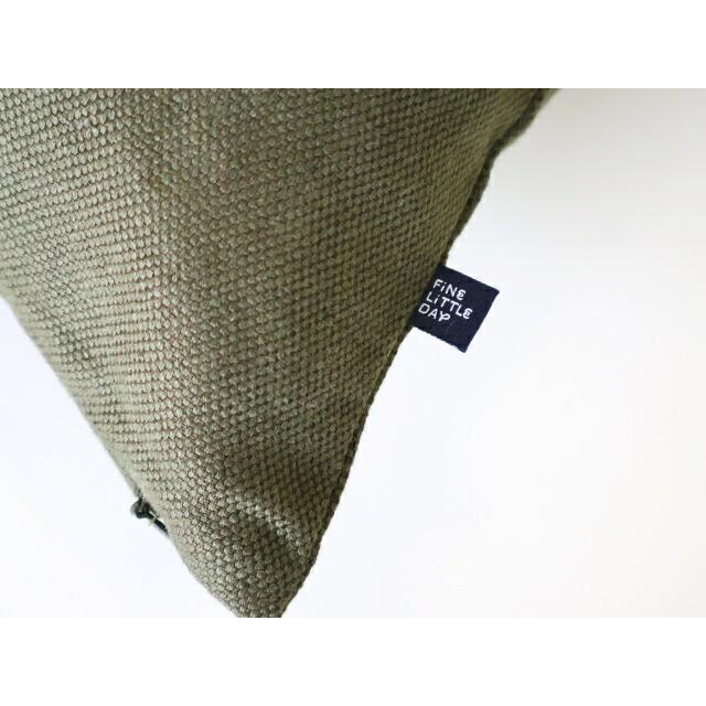 クッションカバー ゴルファー ゴルフ 刺繍 48X48 中綿別売 50x50 ファインリトルデイ 北欧 おしゃれ かわいい 高級感 麻 オリーブ グリーン ユニーク |  | 03
