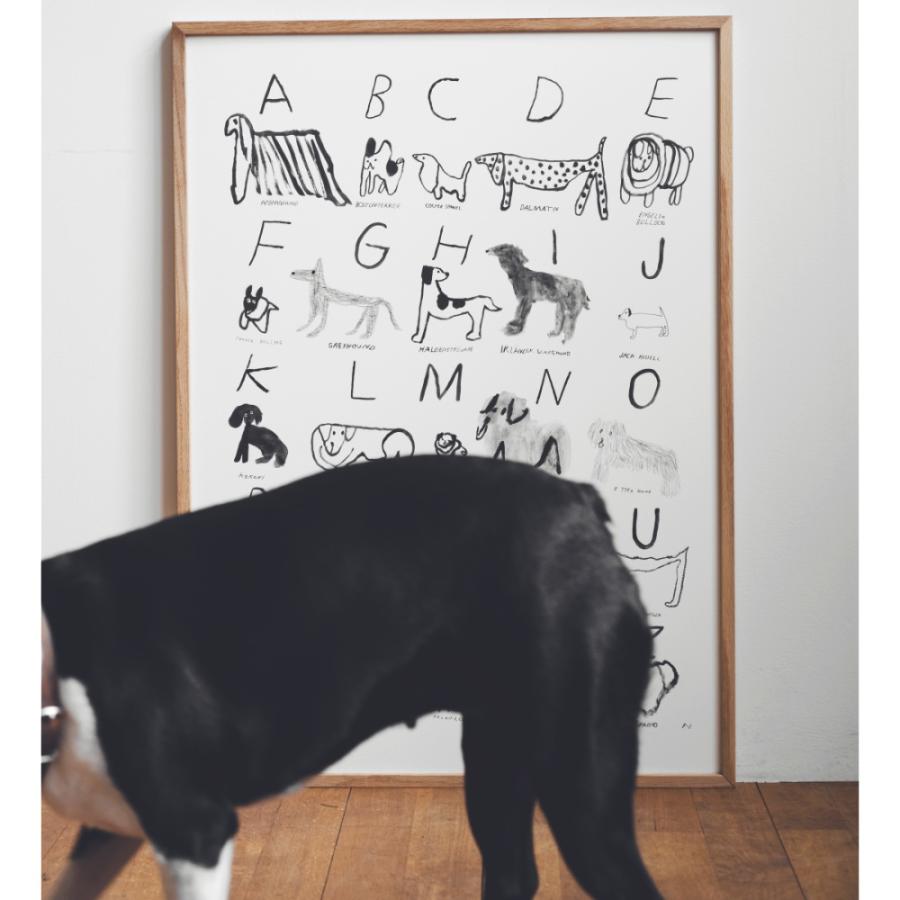 アート ポスター ファインリトルデイ ABC DOGS POSTER 犬 50x70