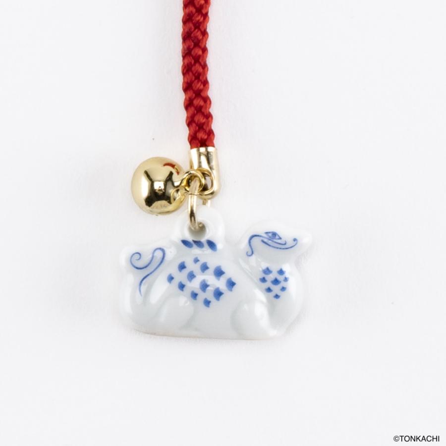 Lisa Larson（リサラーソン） 干支 根付 青い空のドラゴン