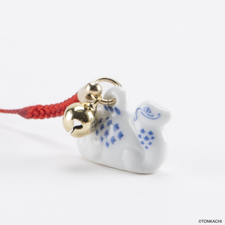 Lisa Larson（リサラーソン） 干支 根付 青い空のドラゴン