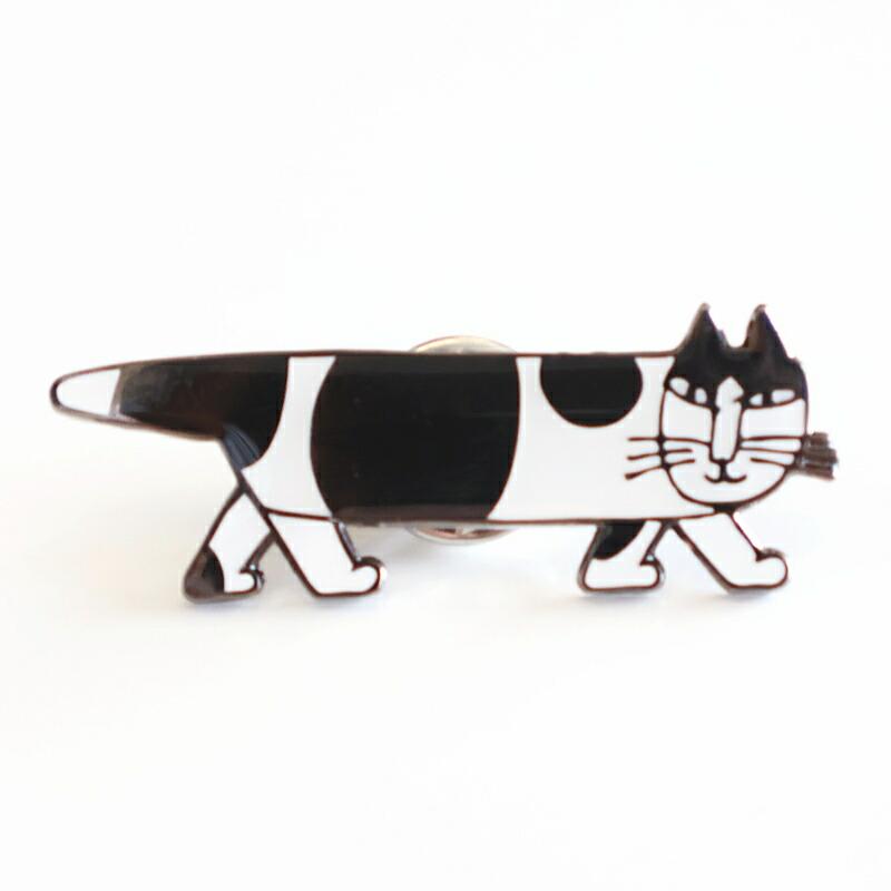 Lisa Larson（リサラーソン） デザイン ピンズ ハチワレマイキー