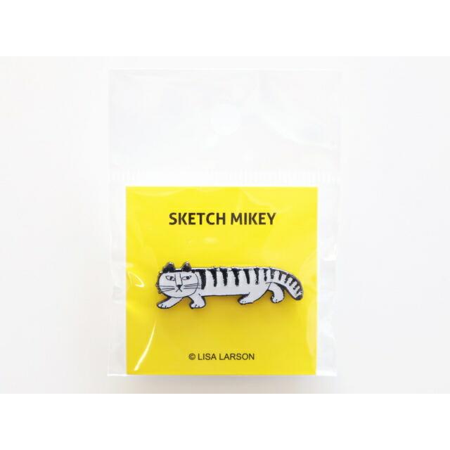Lisa Larson（リサラーソン） デザイン ピンズ スケッチマイキー