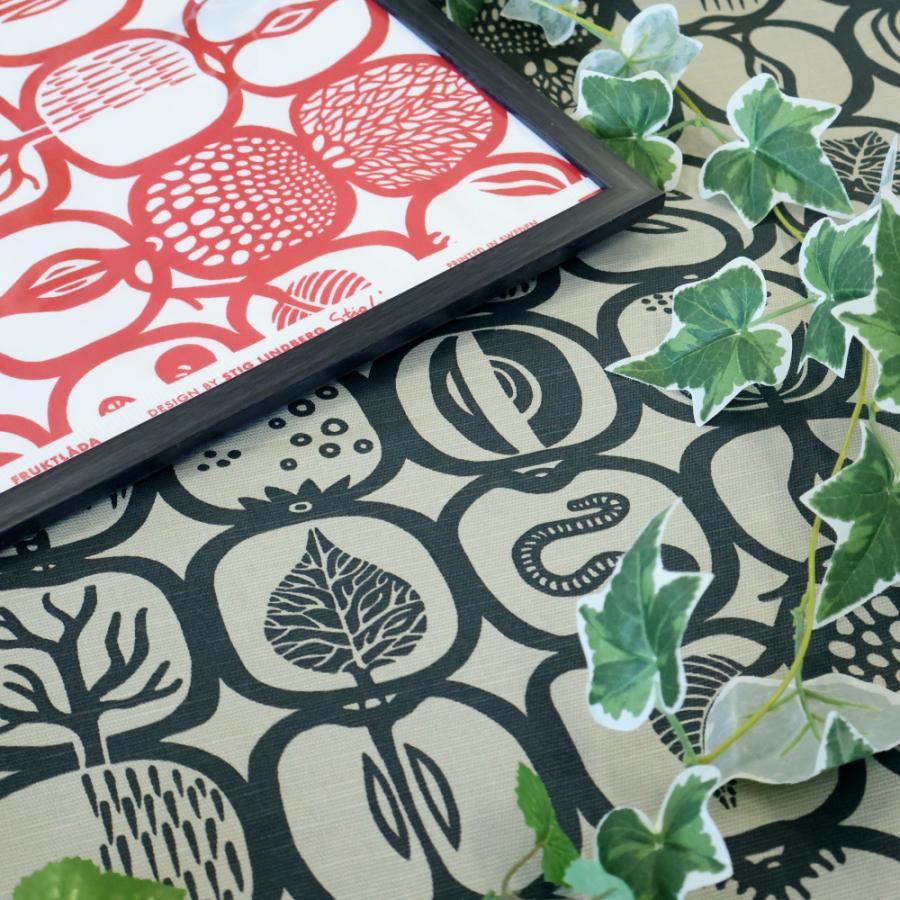 ユンバリ 生地 布 Fruktlada フルーツボックス グレー 10cm単位 切売 Ljungbergs 北欧 スティグ リンドベリ |  | 09