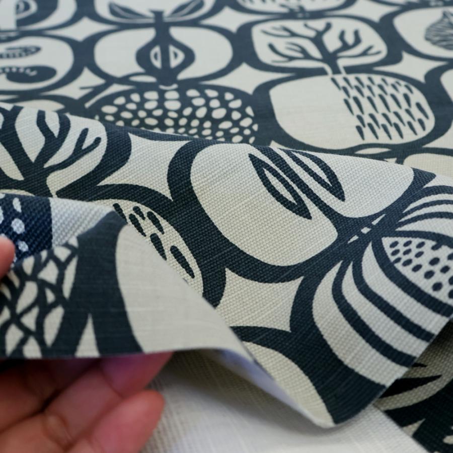 ユンバリ 生地 布 Fruktlada フルーツボックス グレー 10cm単位 切売 Ljungbergs 北欧 スティグ リンドベリ |  | 01