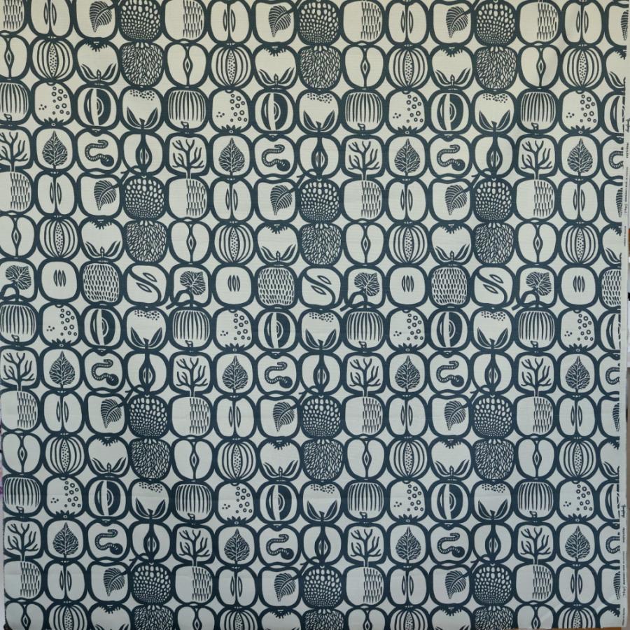 ユンバリ 生地 布 Fruktlada フルーツボックス グレー 10cm単位 切売 Ljungbergs 北欧 スティグ リンドベリ |  | 08