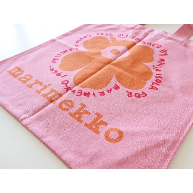 marimekko（マリメッコ） トートバッグ ウニッコ ピンク オレンジ エコ