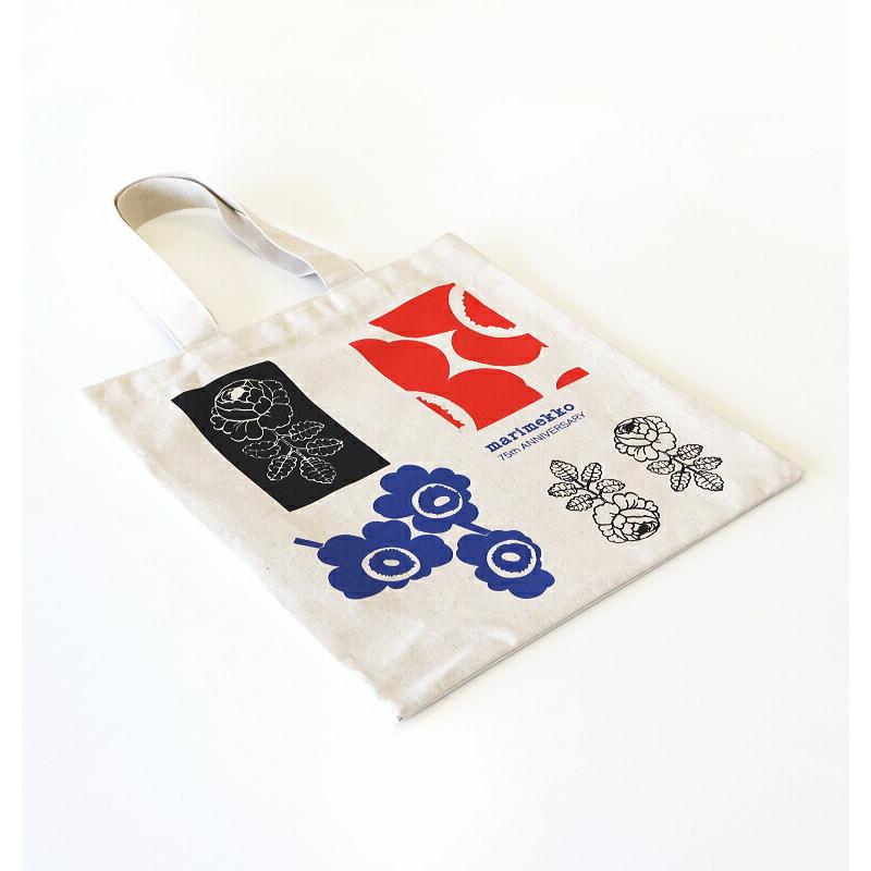 マリメッコ トートバッグ 75th anniversary kioski Je Vankka No.835 日本限定 75周年記念 ウニッコ ヴィヒキルース marimekko | marimekko | 03