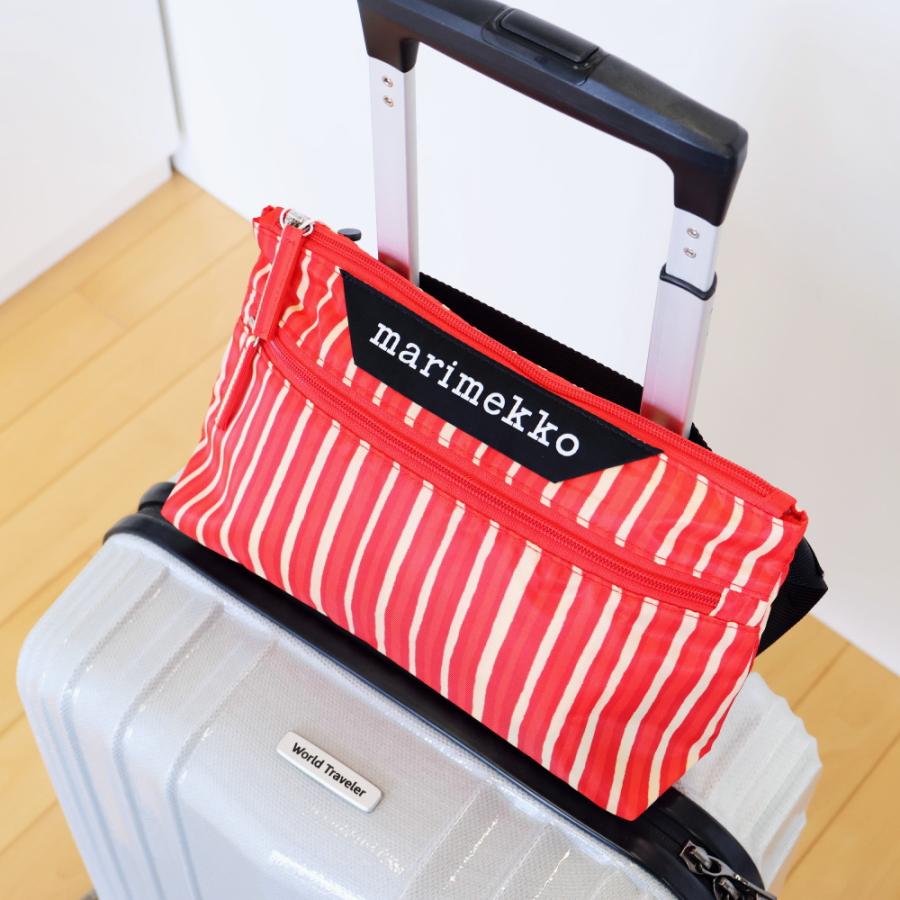 マリメッコ ショルダーバッグ クロスボディー ピッコロ レッド 赤 軽量 ポケット marimekko バッグ Neat Crossbody Piccolo おしゃれ 母の日 お散歩バッグ | marimekko | 08